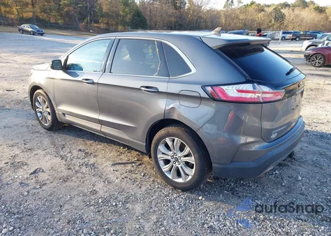 2021 Ford Edge Titanium from USA, damaged, VIN 2FMPK4K98MBA02378